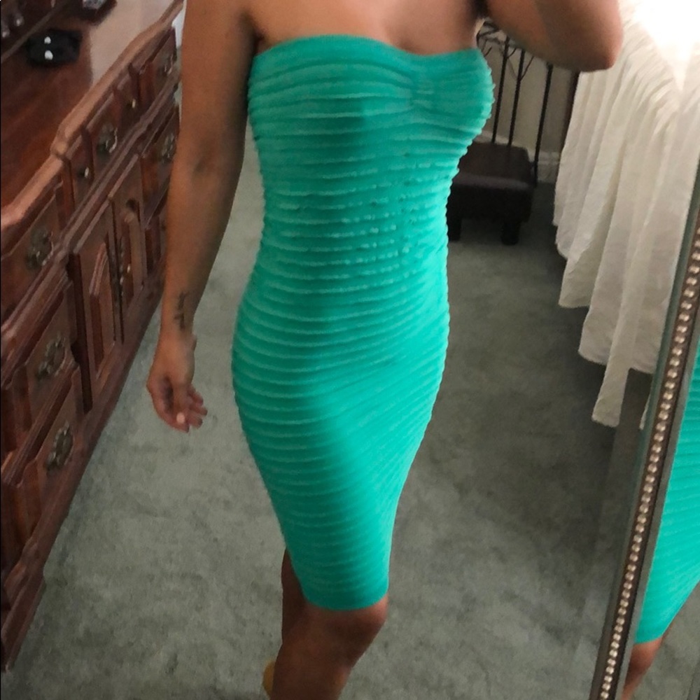 BCBG Strapless Dress XS